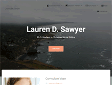 Tablet Screenshot of laurendeidra.com